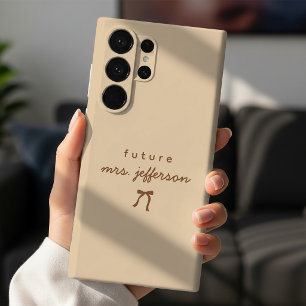 Funda Para iPhone 14 Plus De Case-Mate Nombre de guión personalizado Anuncio de compromis