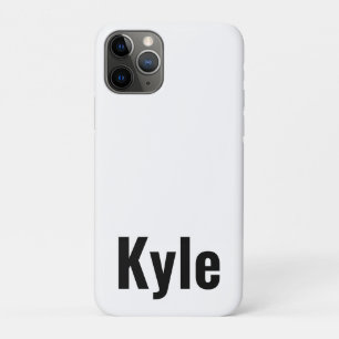 Funda Para iPhone 11 Pro Nombre de Kyle Mens,