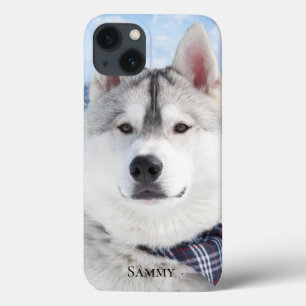 Funda Para iPhone 13 Nombre de la foto de un Mascota de corte