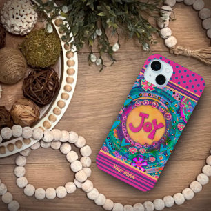 Funda Para iPhone 13 Pro Max Nombre de la inespiritualidad de la alegría floral