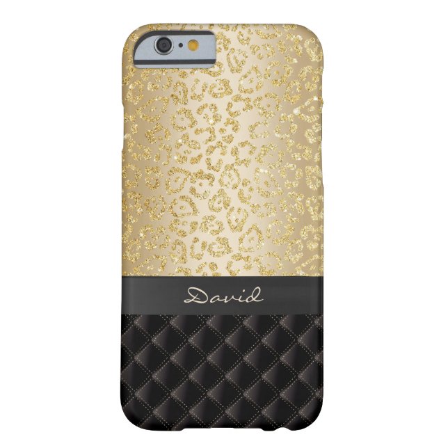 Funda De Case-Mate Para iPhone Nombre de lujo del personalizado del estampado (Reverso)