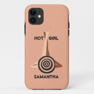 Funda Para iPhone 11 Nombre de Personalizable de arena de verano de Chi