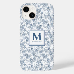 Funda Para iPhone 14 De Case-Mate Nombre de Toile Francesa Azul