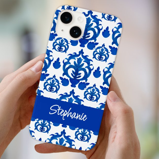 Funda De Case-Mate Para iPhone Nombre de Toile Francesa Azul (Subido por el creador)