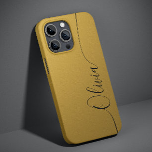Funda Para iPhone 14 De Case-Mate Nombre del guión de caligrafía elegante del lustre
