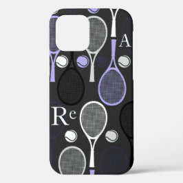 Funda Para iPhone 12 Nombre del jugador de tenis Cartas Equipo deportiv
