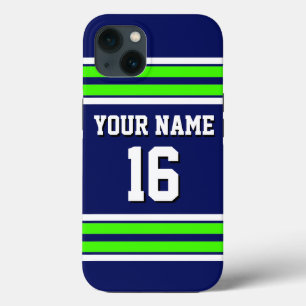 Funda Para iPhone 13 Nombre del número de Personalizado de Jersey del 