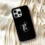 Funda Para iPhone 15 Pro Max Nombre exclusivo de estilo y tipografía monográfic<br><div class="desc">Sencillo y femenino, este elegante y elegante estuche para iPhone tiene una representación de su nombre y monograma con serios clásicos y una tipografía de escritura más ornamentada en una simetría equilibrada. Los tres elementos se mezclan con una sofisticada armonía y crean su propio logotipo de marca personal. Se muestra...</div>