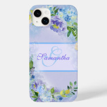 Nombre floral de color azul de lavanda giratoria i