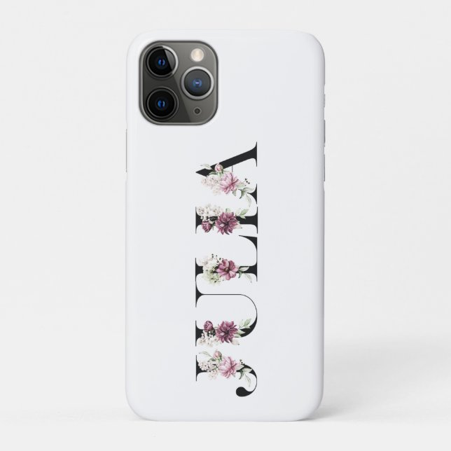 Funda De Case-Mate Para iPhone Nombre Julia (Reverso)