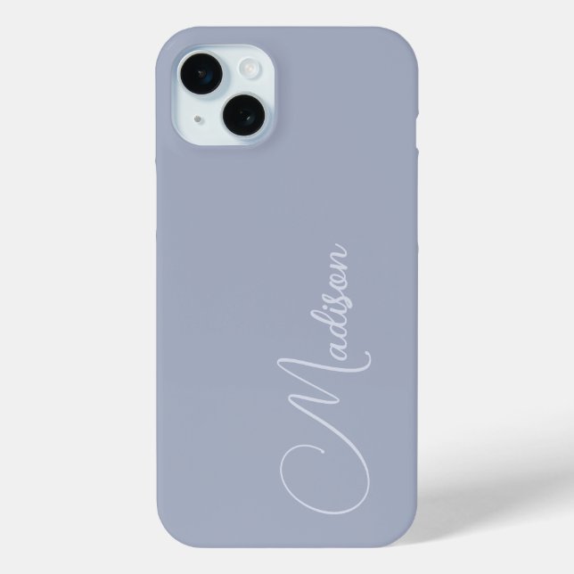 Funda De Case-Mate Para iPhone Nombre personalizado (Reverso )