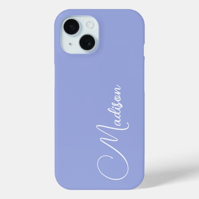 Funda De Case-Mate Para iPhone Nombre personalizado (Reverso )