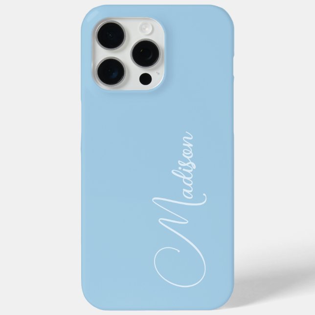 Funda De Case-Mate Para iPhone Nombre personalizado (Reverso )