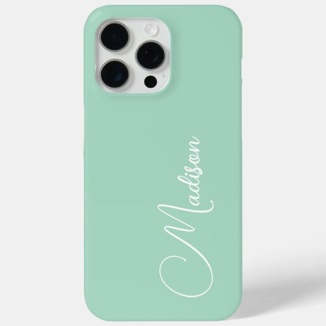 Funda De Case-Mate Para iPhone Nombre personalizado (Reverso )