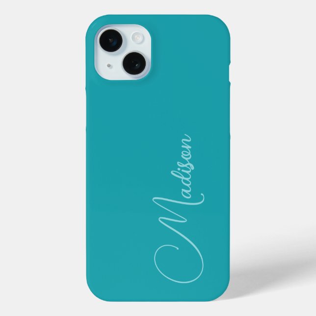 Funda De Case-Mate Para iPhone Nombre personalizado (Reverso )