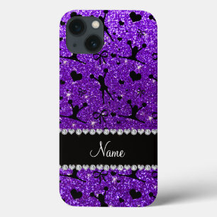 title_seo2 Nombre personalizado color índigo purpurina violet