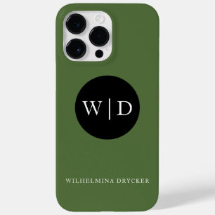 Funda Para iPhone 14 Pro Max De Case-Mate Nombre personalizado con monograma