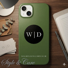 Funda Para iPhone 14 Plus De Case-Mate Nombre Personalizado con Monograma
