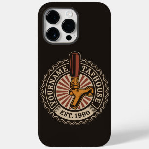 Funda Para iPhone 14 Pro Max De Case-Mate NOMBRE Personalizado Craft Beer Taphouse Brewery B