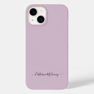 Funda Para iPhone 14 De Case-Mate Nombre personalizado de guión Minimalista simple d