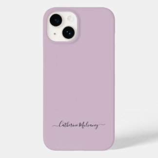 Funda Para iPhone 14 De Case-Mate Nombre personalizado de guión Minimalista simple d