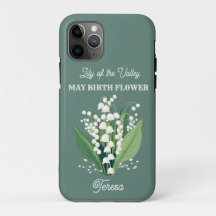 Nombre personalizado de la flor de nacimiento de m