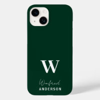 Nombre personalizado de monograma minimalista de e