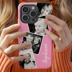 Funda Para iPhone 11 Nombre personalizado del Collage de fotos de Insta