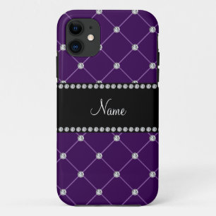 title_seo2 Nombre personalizado diamantes púrpura