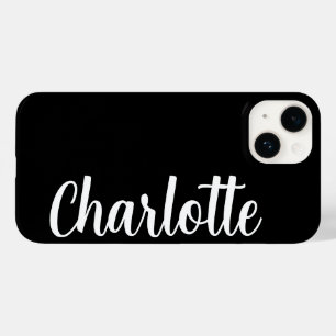 Funda Para iPhone 14 De Case-Mate Nombre personalizado elegante moderno minimalista