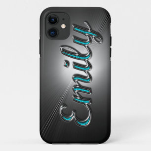 title_seo2 Nombre personalizado "Emily" en diseño turquesa y 