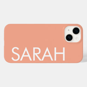 Funda Para iPhone 14 De Case-Mate Nombre Personalizado Moderno Sencillo y Elegante D