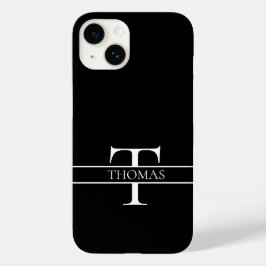 Funda Para iPhone 14 De Case-Mate Nombre personalizado monogramado elegante