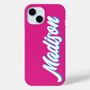 Funda Para iPhone 15 Nombre personalizado retro regalo de vintage Groov