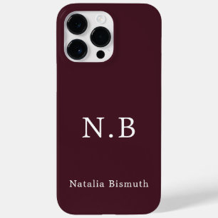 Funda Para iPhone 14 Pro Max De Case-Mate Nombre personalizado rojo