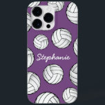 title_seo2 Nombre personalizado único Voleibol púrpura<br><div class="desc">Un funda genial para iPhone pro max con un nombre personalizado y un toque de bolas de voleibol en un fondo púrpura pastel.</div>