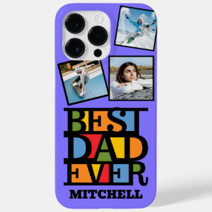 Funda Para iPhone 14 Pro Max De Case-Mate Nombre personalizado y 3 fotos mejor que nunca