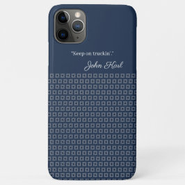 Funda Para iPhone 11 Pro Max Nombre personalizado y Moda de texto