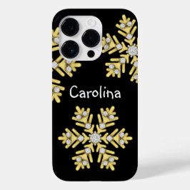 Funda Para iPhone 14 Pro De Case-Mate nombre precioso ilustracion negro
