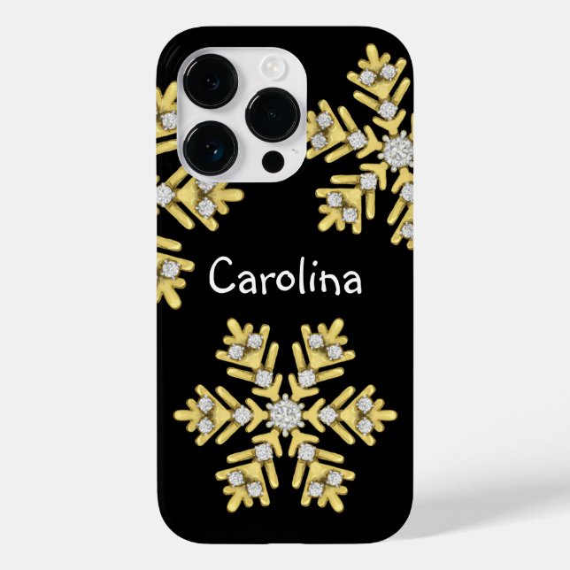 Funda De Case-Mate Para iPhone nombre precioso ilustracion negro (Reverso )