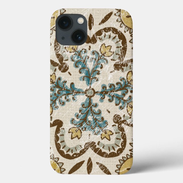 Funda De Case-Mate Para iPhone Non-Embellished Batik Square II (Reverso)