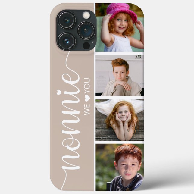 Funda De Case-Mate Para iPhone Nonnie We Love You Photo (Reverso )