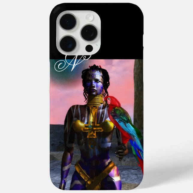 FUNDA DE Case-Mate PARA iPhone NORA CYBER WARRIOR MONOGRAM (Reverso )