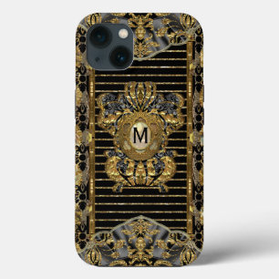 Funda Para iPhone 13 Norbury Margo Guay Striped Elegped