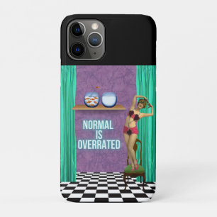 Funda Para iPhone 11 Pro Normal está sobrevalorado Funky y Arte Divertido A