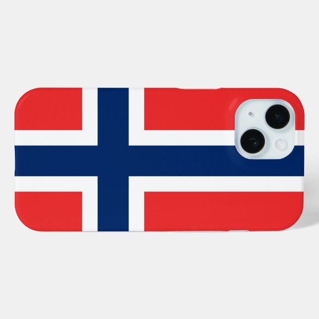Funda De Case-Mate Para iPhone Noruega (Reverso (Horizontal) )