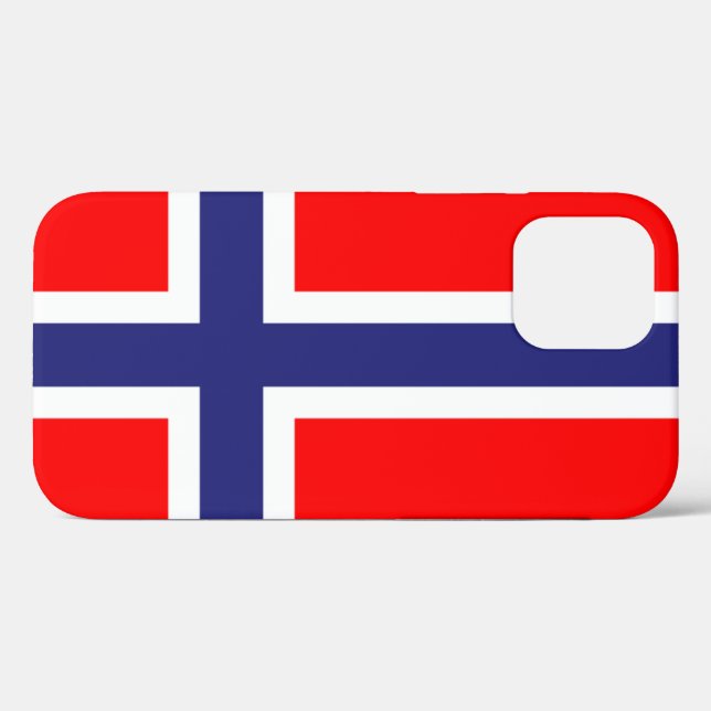 Funda De Case-Mate Para iPhone Noruega (Reverso  (Horizonal))