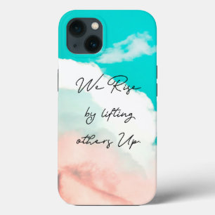Funda Para iPhone 13 Nos levantamos levantando a otros citando a Sky