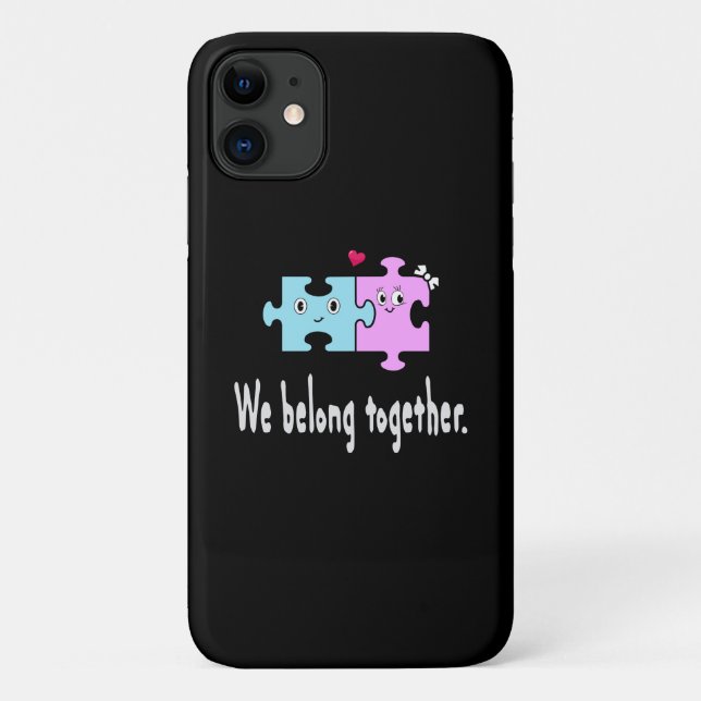 Funda De Case-Mate Para iPhone Nosotros pertenecemos juntos (Reverso)