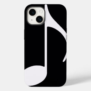 Funda Para iPhone 14 De Case-Mate nota musical/negro